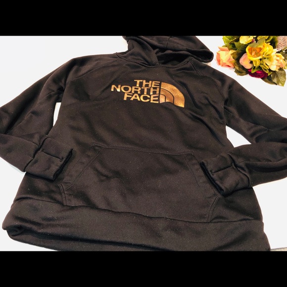 rose gold north face hoodie